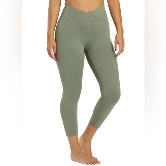 Zobha Easy Crossover Ankle in Agave Green - Picture 2 of 9